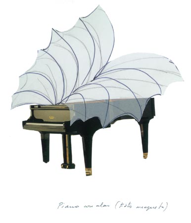 Piano con alas